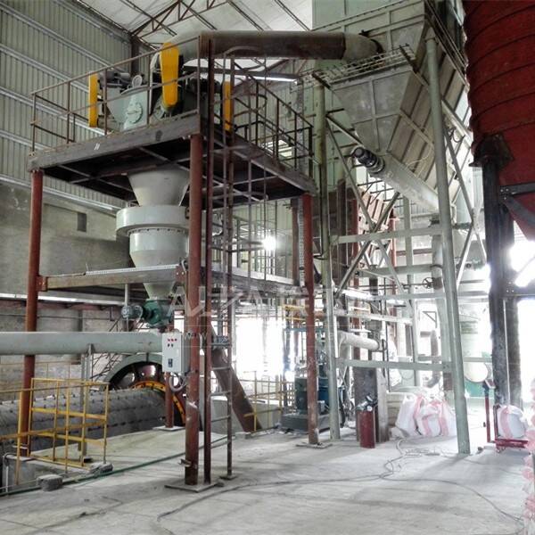 巴基斯坦某公司 采購ALPApowder碳酸鈣球磨分級改性生產線